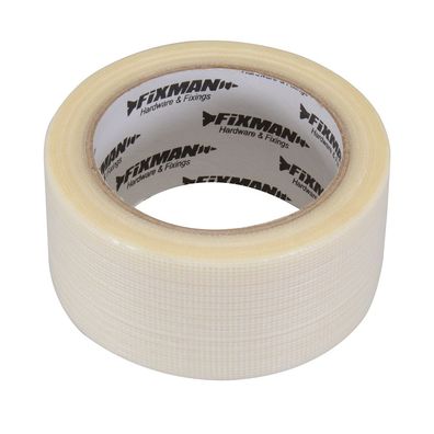 Robustes Gewebeklebeband 50 mm x 50 m transparent