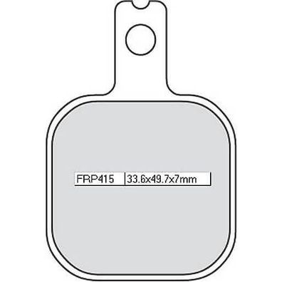 FERODO Bremsbelag FRP 415 Platinum