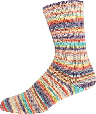 ONline Sockenwolle Supersocke 4-fach Sortierung 364 Canyon Color Farbe 3025