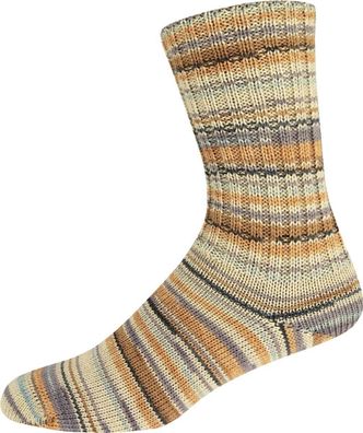 ONline Sockenwolle Supersocke 4-fach Sortierung 364 Canyon Color Farbe 3020