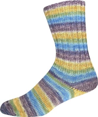 ONline Sockenwolle Supersocke 4-fach Sortierung 381 Wonderland Color Farbe 3142