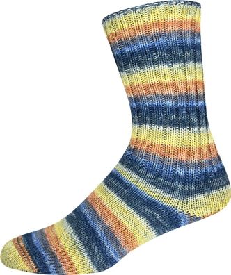 ONline Sockenwolle Supersocke 4-fach Sortierung 381 Wonderland Color Farbe 3140