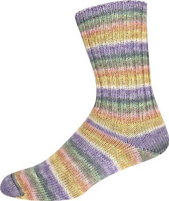 ONline Sockenwolle Supersocke 4-fach Sortierung 381 Wonderland Color Farbe 3139