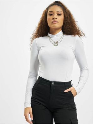 DEF Damen Longsleeve Turtleneck Basic