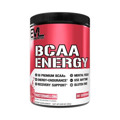 EVL Nutrition BCAA Energy (30 serv) Watermelon