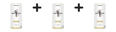 3 x foodspring Whey (750g) Vanilla