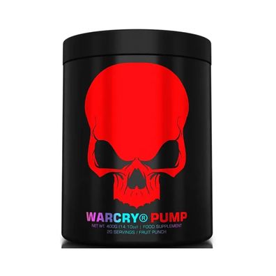 Genius Nutrition WARCRY Pump (20 Serv) Fruit Punch