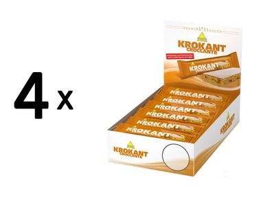 4 x Inkospor Haselnuss-Krokant Bar (24x30g) Haselnuss Krokant