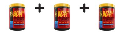 3 x Mutant Mutant BCAA 9.7 (1044g) Blue Raspberry