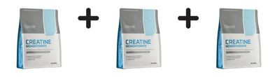 3 x OstroVit Creatine Monohydrate (500g) Unflavoured