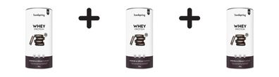 3 x foodspring Whey (750g) Cookies and Cream