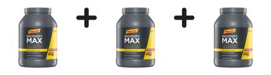 3 x Powerbar Recovery Max (1144g) Raspberry Cooler