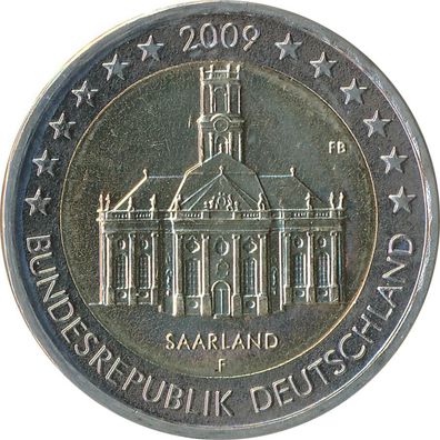 Deutschland 2 Euro 2009 - Ludwigskirche ( F )*