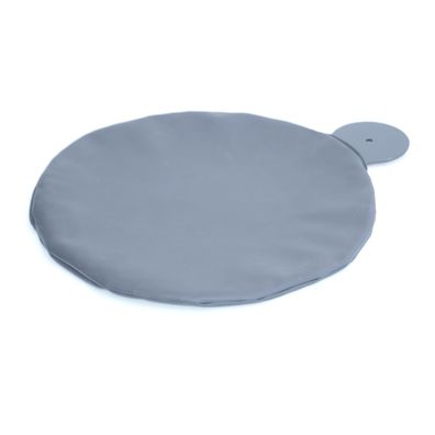 Aktiv Kat - Schlafmulde mit grauem Metallrahmen und Nano-Bezug Ø 45 cm - Hellgrau