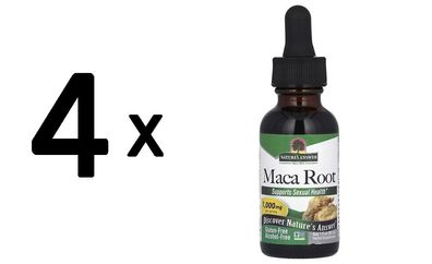 4 x Maca Root - 30 ml