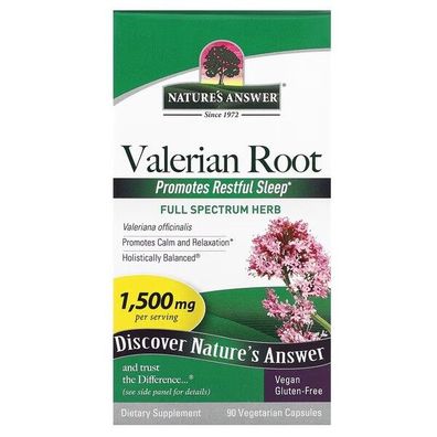 Valerian Root, Capsules - 90 vcaps