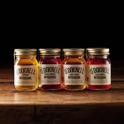 O´Donnell Moonshine Classic Minis 4 x 50ml Neuware