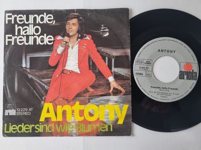 Antony - Freunde, hallo Freunde 7'' Vinyl Germany