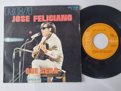 José Feliciano - Que sera 7'' Vinyl Spain SUNG IN Spanish