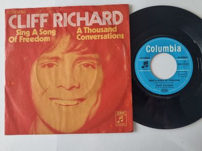 Cliff Richard - Sing A Song Of Freedom 7'' Vinyl Germany