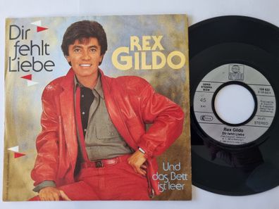 Rex Gildo - Dir fehlt Liebe 7'' Vinyl Germany/ CV Toto Cutugno - Serenata