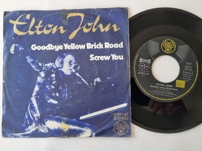 Elton John - Goodbye Yellow Brick Road 7'' Vinyl Germany