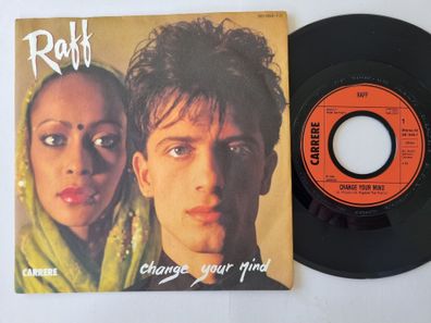 Raff - Change your mind 7'' Vinyl Germany ITALO DISCO