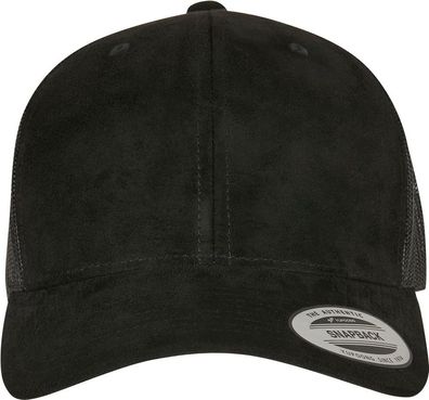 Flexfit Suede Leather Trucker Cap