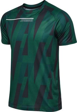 Hummel Damen T-Shirt &amp; Top Hmlcourt Aop Light Weight T-Shirt