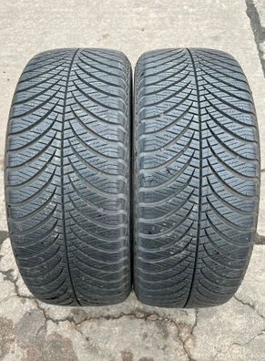 2x Allwetterreifen 195/55 R15 85H Goodyear Vector 4Seasons Gen-2 DOT18 6-6,5mm