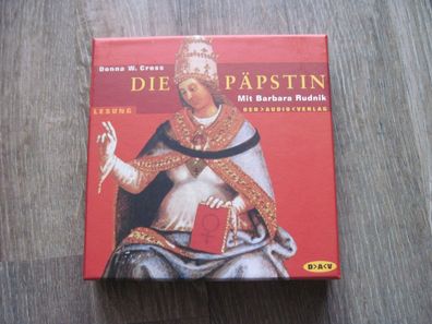 CD Hörbuch "Die Päpstin" Donna W. Cross, 1A Erhaltung