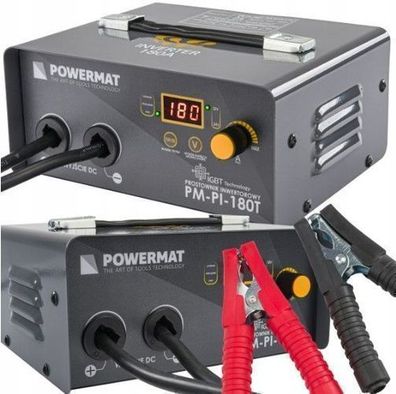 Batterielader 12/24V 30A Batterieladegerät Gerät Starthilfe Booster 180A 25-800Ah