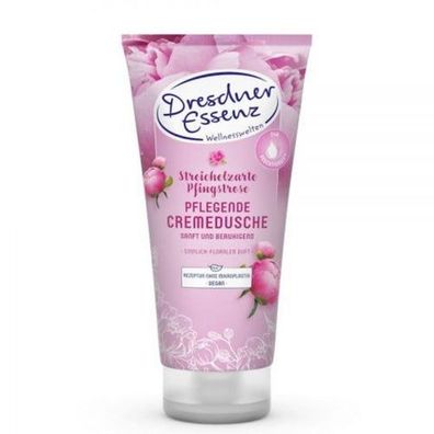 Dresdner Essenz Duschgel Streichelzarte Pfingstrose 200 ml Cremedusche