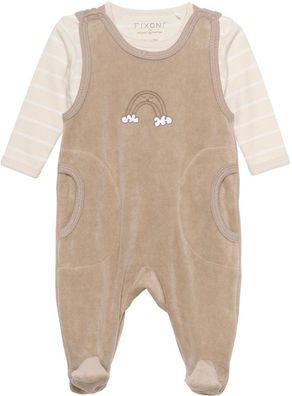 Fixoni Kinder Body Body LS w. Velour Romper