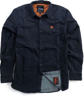 Roeg Motorrad-Hemd Bear Premium Denim Shirt