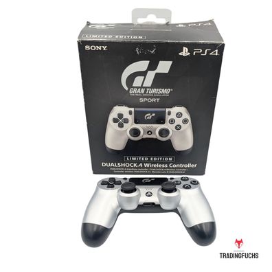 Sony PlayStation 4 PS4 Controller GT Gran Turismo Sport Edition Silber / / /hwarz