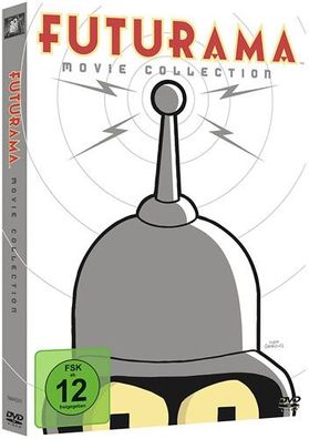 Futurama Box: Movie Collection (DVD) Alle 4 Futurame-Filme in