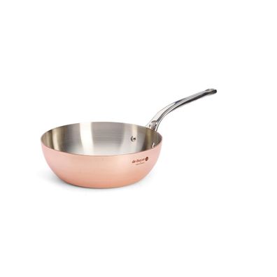 de Buyer 'Konische Sauteuse mit Edelstahlgussgriff PRIMA MATERA Ø 24 cm'