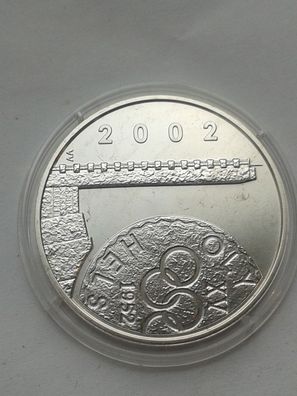 10 euro 2002 Finnland Olympische Spiele Silber 27,4g Sterlingsilber - in Münzkapsel