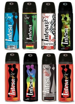 INTESA UNISEX Dream-SET Deo 8 x 125ml Deodorant Spray