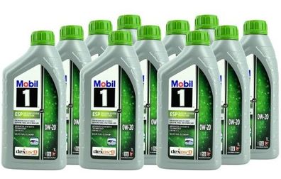 Mobil 1 ESP X2 0W-20 11x1 Liter