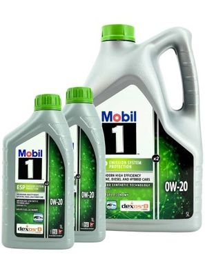 Mobil 1 ESP X2 0W-20 5 + 2 Liter