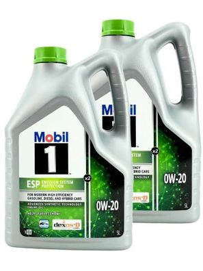 Mobil 1 ESP X2 0W-20 2x5 Liter