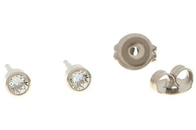 Erstohrstecker für Kinder, Mädchen und Jungen Steril 4mm