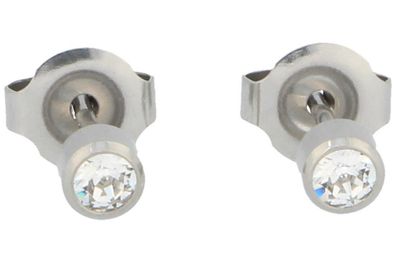 PUREgrey Erstohrstecker Brillant - Imitation 3,95 mm von easy piercy