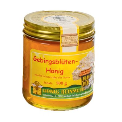 Honig - Gebirgsblütenhonig 500 gr