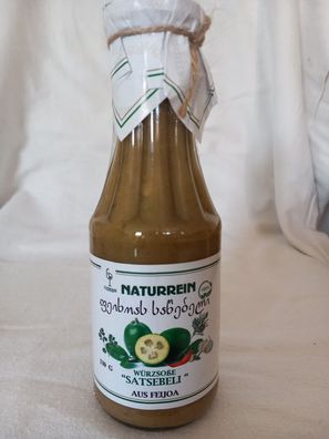 Sauce - Satsebeli aus Fejoa - 330 ml. Flasche - Georgien - Achtung MHD: 25.01.25