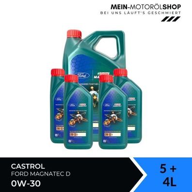 Castrol Magnatec 0W-30 D 5 + 4 Liter