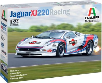 Italeri Jaguar XJ 220 Race Car 510003669 Maßstab 1:24 Nr. 3669 Bausatz