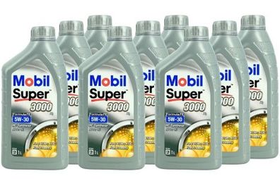 Mobil Super 3000 X1 Formula FE 5W-30 9x1 Liter